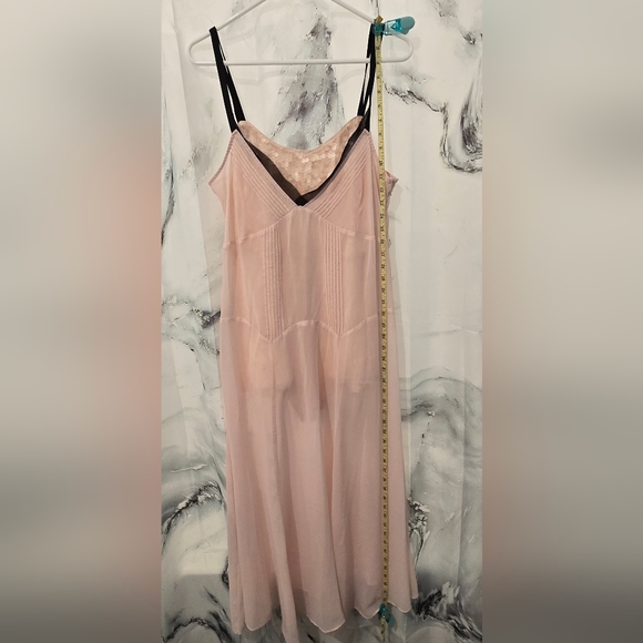 Size 12 Two-piece Anthropologie slip Dress in pink - Picture 2 of 5